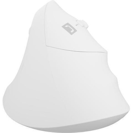 Natec Crake 2 Ασύρματο Εργονομικό Bluetooth Vertical Ποντίκι Λευκό