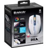 Defender Dila MM-282 Ασύρματο Gaming Ποντίκι Μαύρο