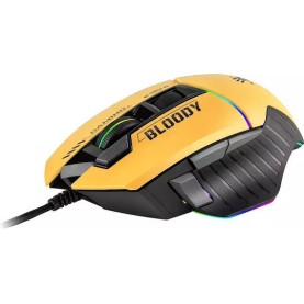 A4Tech Bloody W95MAX RGB Gaming Ποντίκι 12000 DPI Lime