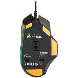 A4Tech Bloody W95MAX RGB Gaming Ποντίκι 12000 DPI Lime