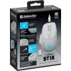 Defender Stix GM-009 Ασύρματο RGB Gaming Ποντίκι 3200 DPI Λευκό