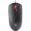 Defender Icon Mb-057 Black Ενσύρματο Ποντίκι Μαύρο