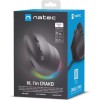 Natec Crake 2 Pro Ενσύρματο Εργονομικό Ποντίκι Μαύρο