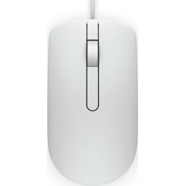 Dell MS116 Ενσύρματο Ποντίκι Λευκό