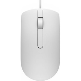 Dell MS116 Ενσύρματο Ποντίκι Λευκό