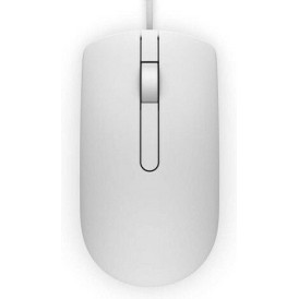 Dell MS116 Ενσύρματο Ποντίκι Λευκό