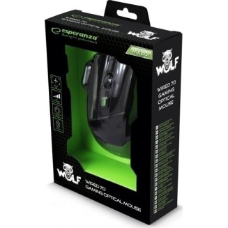 Esperanza MX201 Gaming Ποντίκι Μαύρο