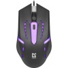 Defender MB-600L Gaming Ποντίκι Μαύρο