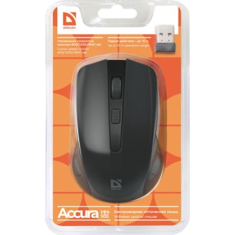 Defender Accura MM-935 Ασύρματο Ποντίκι Μαύρο
