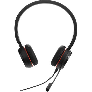 Jabra Evolve 20 SE On Ear Multimedia Ακουστικά με μικρόφωνο και σύνδεση USB-A / USB-C