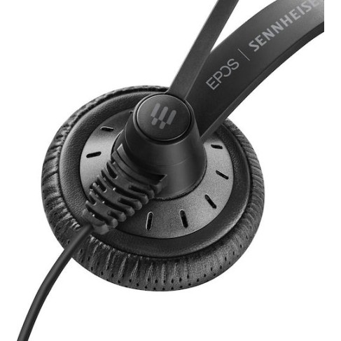 Sennheiser SC 75 USB MS On Ear Multimedia Ακουστικά με μικρόφωνο και σύνδεση 3.5mm Jack / USB-A