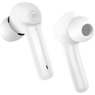 Maxell Dynamic+ In-ear Bluetooth Handsfree Ακουστικά με Θήκη Φόρτισης Λευκά