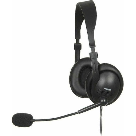iBox W1MV On Ear Multimedia Ακουστικά με μικροφωνο και σύνδεση 3.5mm Jack