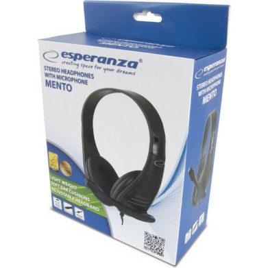 Esperanza Mento On Ear Gaming Headset με σύνδεση 3.5mm