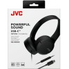 JVC HA-S33UC Ενσύρματα On Ear Ακουστικά Μαύρα