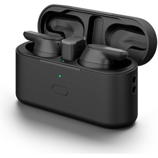 Epos Adapt E1 In-ear Bluetooth Handsfree Ακουστικά με Αντοχή στον Ιδρώτα και Θήκη Φόρτισης Scandinavian Black