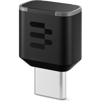 Epos Adapt E1 In-ear Bluetooth Handsfree Ακουστικά με Αντοχή στον Ιδρώτα και Θήκη Φόρτισης Scandinavian Black