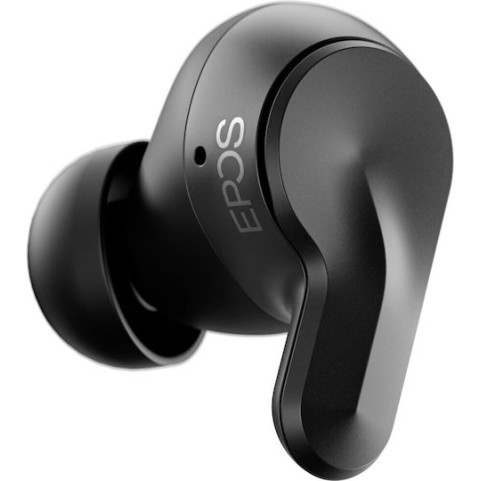 Epos Adapt E1 In-ear Bluetooth Handsfree Ακουστικά με Αντοχή στον Ιδρώτα και Θήκη Φόρτισης Scandinavian Black