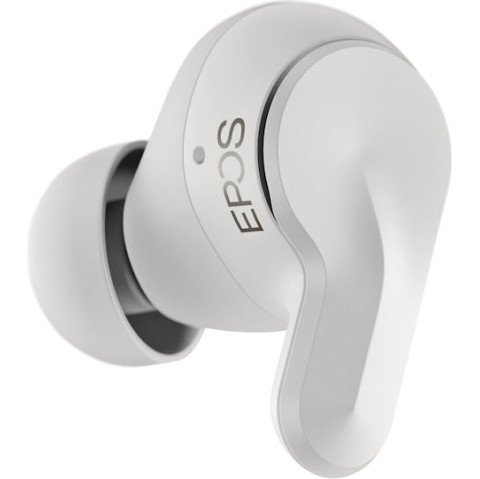 Epos Adapt E1 In-ear Bluetooth Handsfree Ακουστικά με Αντοχή στον Ιδρώτα και Θήκη Φόρτισης Nordic White