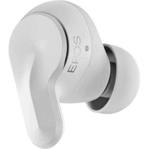 Epos Adapt E1 In-ear Bluetooth Handsfree Ακουστικά με Αντοχή στον Ιδρώτα και Θήκη Φόρτισης Nordic White