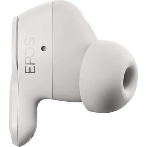 Epos Adapt E1 In-ear Bluetooth Handsfree Ακουστικά με Αντοχή στον Ιδρώτα και Θήκη Φόρτισης Nordic White
