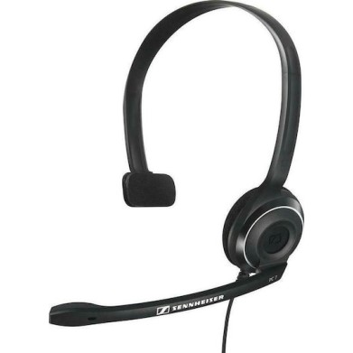 Sennheiser PC 7 On Ear Multimedia Ακουστικά με μικροφωνο και σύνδεση USB-A