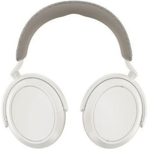 Sennheiser Momentum 4 Ασύρματα / Ενσύρματα Over Ear Ακουστικά με 60 ώρες Λειτουργίας και Quick Charge Λευκά