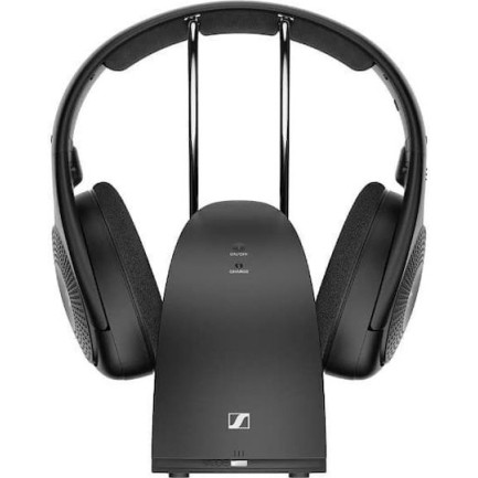 Sennheiser RS 120-W Ασύρματα / Ενσύρματα Over Ear Ακουστικά με 20 ώρες Λειτουργίας και Quick Charge Μαύρα