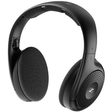 Sennheiser RS 120-W Ασύρματα / Ενσύρματα Over Ear Ακουστικά με 20 ώρες Λειτουργίας και Quick Charge Μαύρα