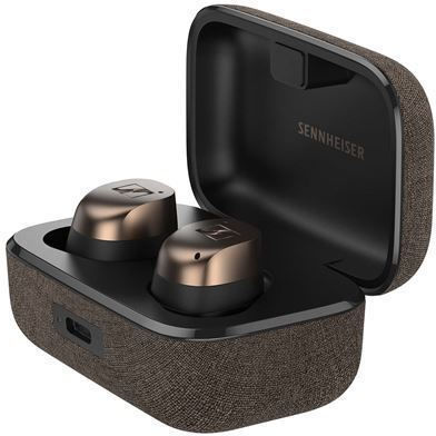 Sennheiser Momentum True Wireless 4 In-ear Bluetooth Handsfree Ακουστικά με Αντοχή στον Ιδρώτα και Θήκη Φόρτισης Black Copper