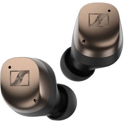 Sennheiser Momentum True Wireless 4 In-ear Bluetooth Handsfree Ακουστικά με Αντοχή στον Ιδρώτα και Θήκη Φόρτισης Black Copper
