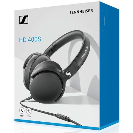 Sennheiser HD-400S Ενσύρματα Over Ear Ακουστικά Μαύρα