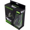 Esperanza Crow (Green) Over Ear Gaming Headset με σύνδεση 2x3.5mm Πράσινο