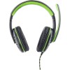 Esperanza Crow (Green) Over Ear Gaming Headset με σύνδεση 2x3.5mm Πράσινο