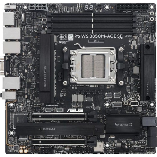 Asus Pro Ws B850M-Ace Se Motherboard ATX με AMD AM5 Socket 90MB1MN0-M0EAY0