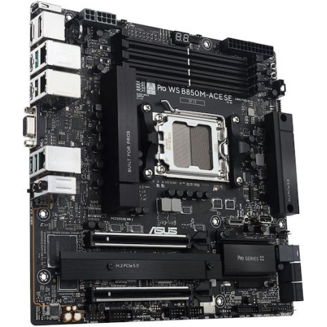 Asus Pro Ws B850M-Ace Se Motherboard ATX με AMD AM5 Socket 90MB1MN0-M0EAY0