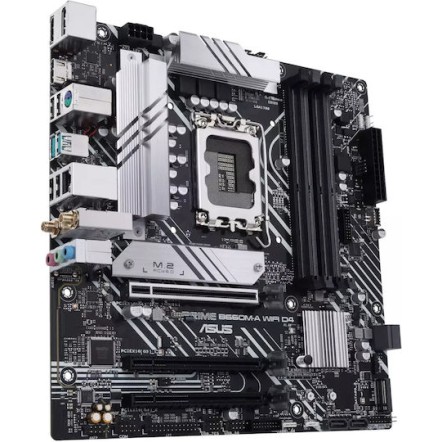 Asus Prime B660M-A WiFi D4 Motherboard Micro ATX με Intel 1700 Socket 90MB1AE0-M0EAY0