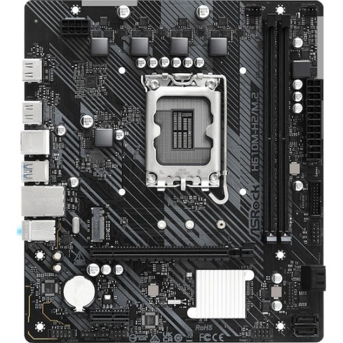 ASRock H610M-H2/M.2 Motherboard Micro ATX με Intel 1700 Socket