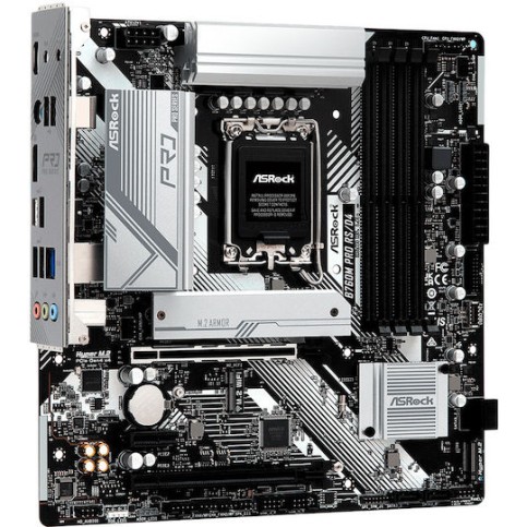 ASRock B760M Pro RS Motherboard Micro ATX με Intel 1700 Socket 90-MXBLH0-A0UAYZ