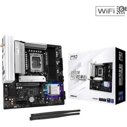 ASRock B860M-X GEN5 Motherboard Micro ATX με Intel 1851 Socket