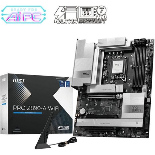 MSI Pro Z890-A WIFI Motherboard ATX με Intel 1851 Socket