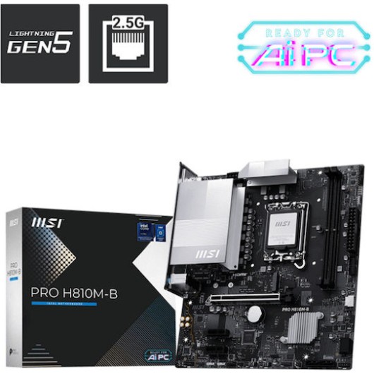 MSI Pro Z890-A WIFI Motherboard ATX με Intel 1851 Socket