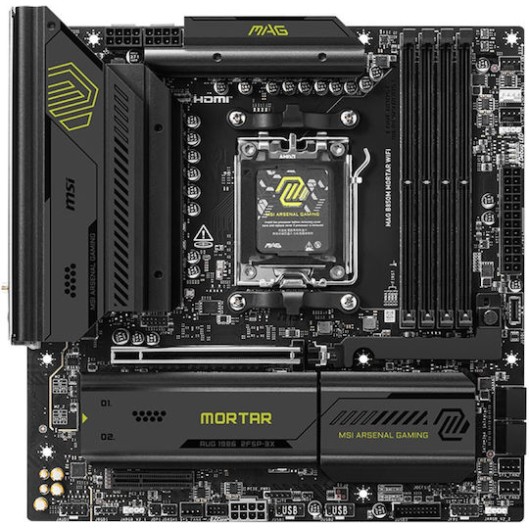 MSI B850 Motherboard ATX με AMD AM5 Socket