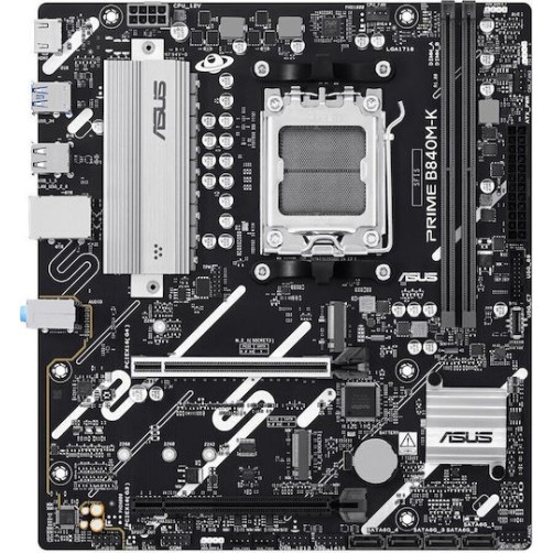 Asus PRIME B840M-K Motherboard Micro ATX με AMD AM5 Socket 90MB1PK0-M0EAY0