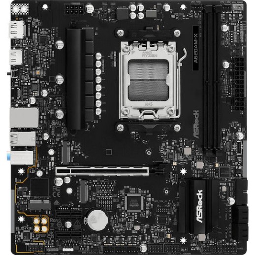 ASRock A620AM-X Motherboard Micro ATX με AMD AM5 Socket 90-MXBSV-A0UAYZ