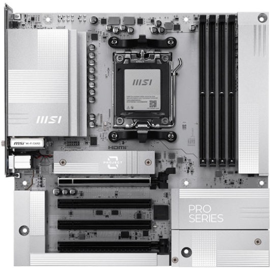 MSI PRO B850M-A WIFI PZ Motherboard Micro ATX με AMD AM5 Socket 911-7E78-001