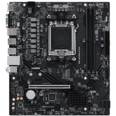 MSI Pro A620AMB Evo Motherboard Micro ATX με AMD AM5 Socket 7E36-001R