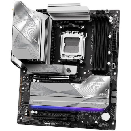 ASRock X870 LiveMixer WiFi Motherboard ATX με AMD AM5 Socket
