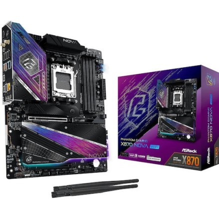 ASRock A620AM-X WiFi Motherboard Micro ATX με AMD AM5 Socket 90-MXBSU-A0UAYZ