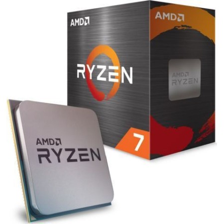 AMD Ryzen 7 5700 3.7GHz Επεξεργαστής 8 Πυρήνων για Socket AM4 σε Κουτί